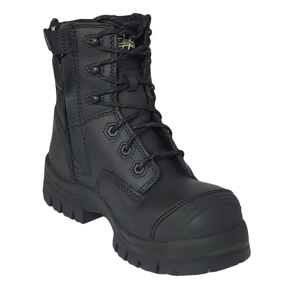 150MM Black Zip Sided Boot 45645Z