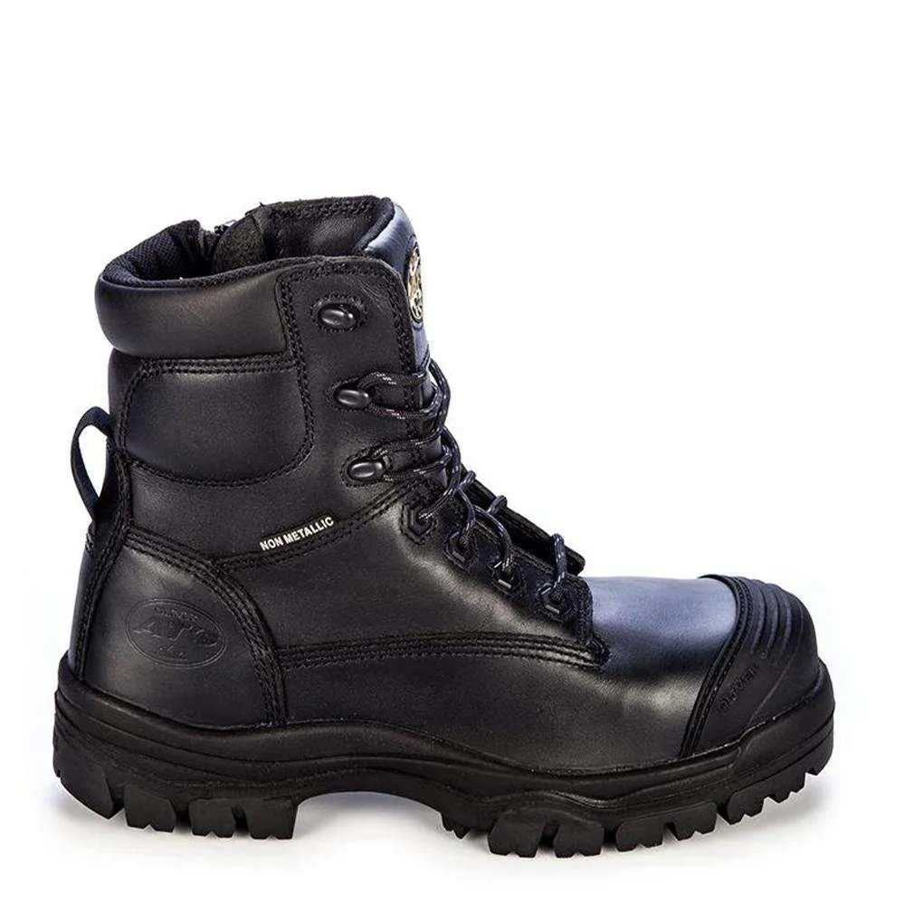 150MM Black Zip Sided Boot 45645Z