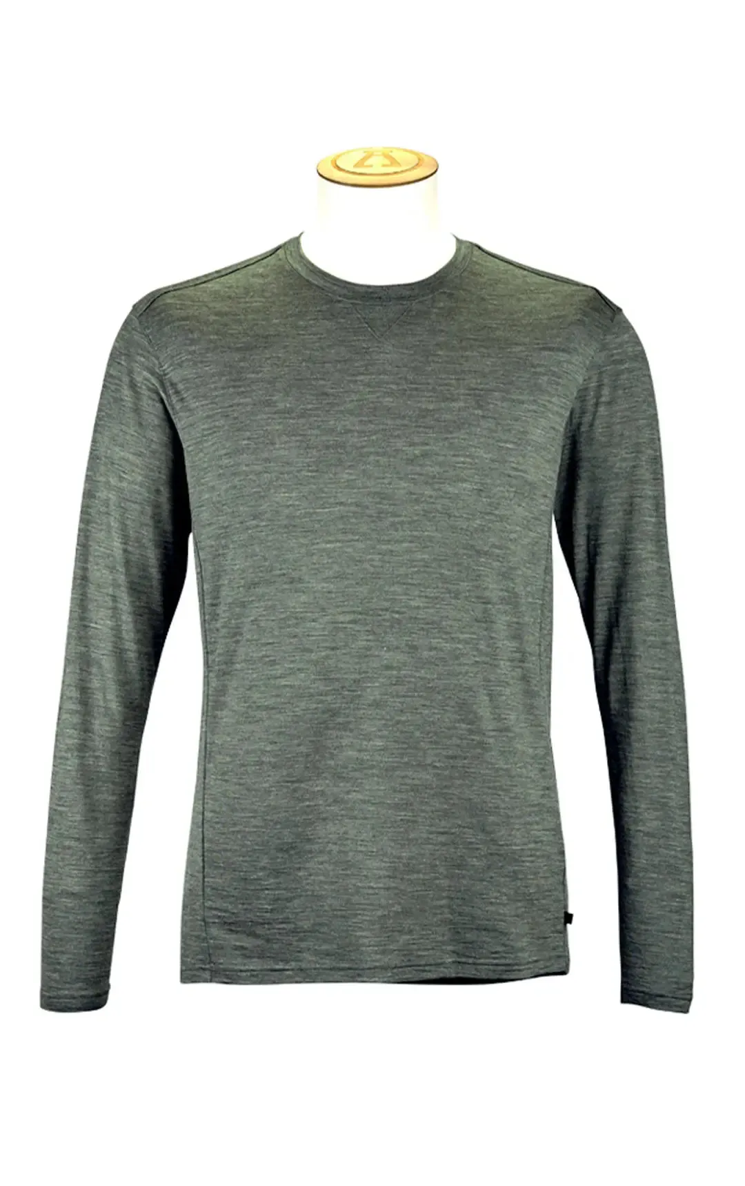 180GSM SINGLE JERSEY MERINO LS CREW - CLEARANCE