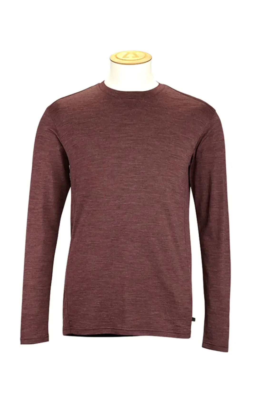 180GSM SINGLE JERSEY MERINO LS CREW - CLEARANCE