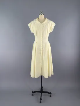 1950s Vintage Loungees House Dress