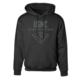 1st Marine Air Wing Tonal Hoodie