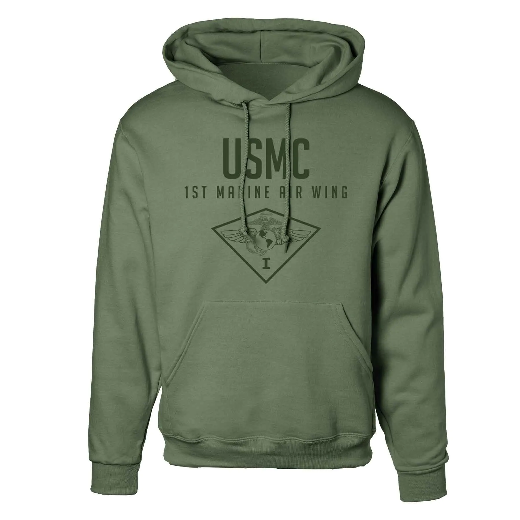 1st Marine Air Wing Tonal Hoodie