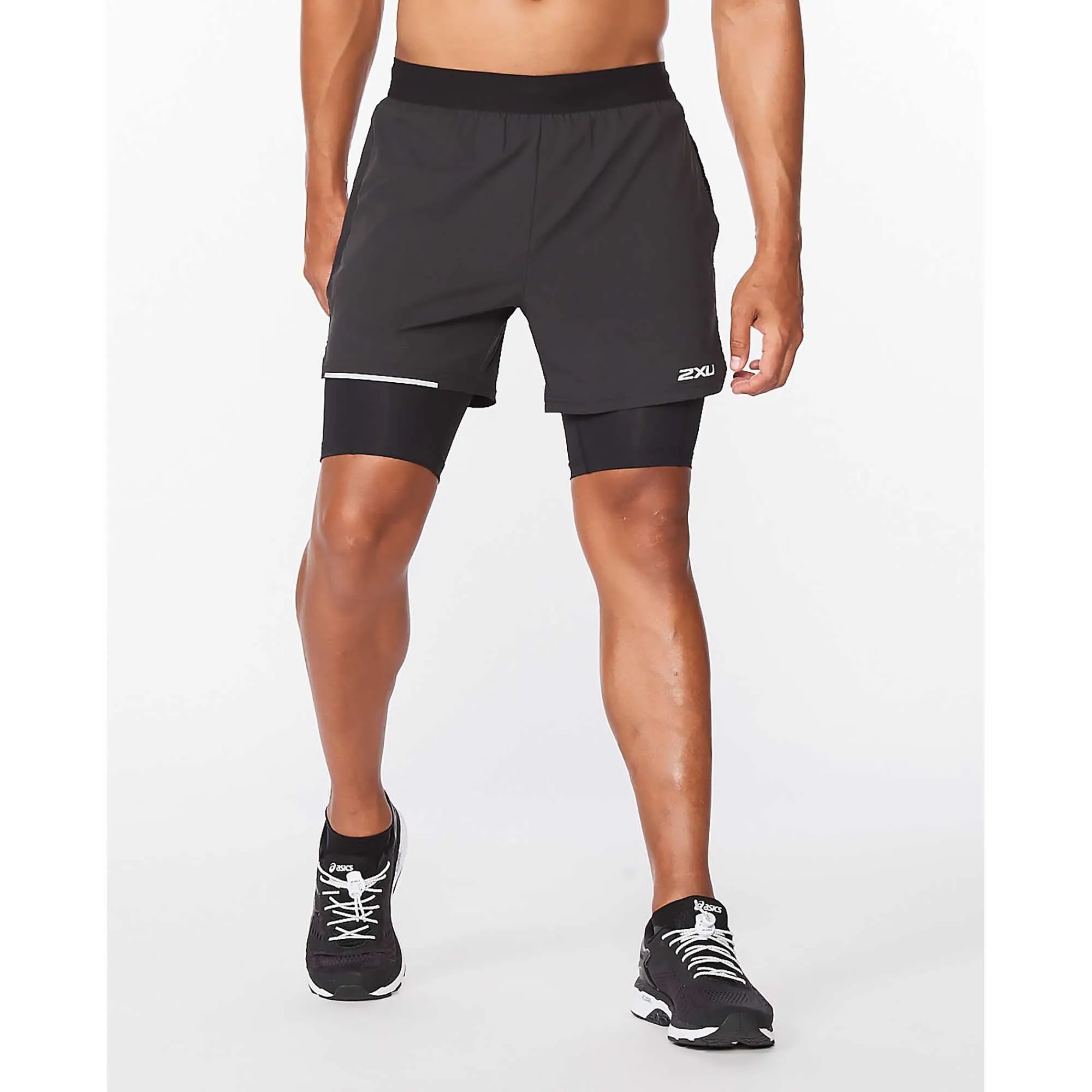 2XU | Men's Aero 2-in-1 5 Inch Shorts