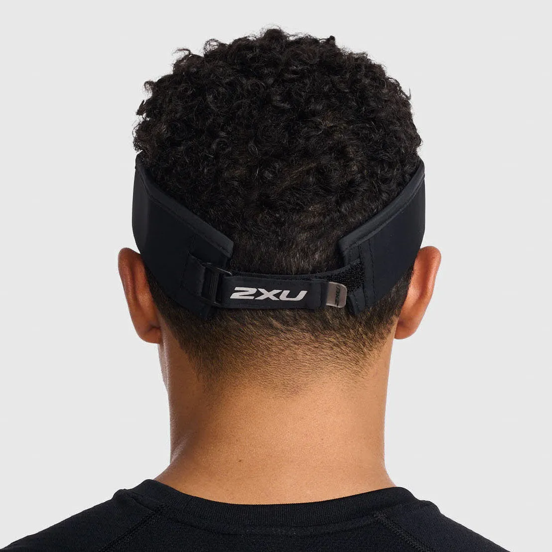 2XU - Run Visor - Black/Black