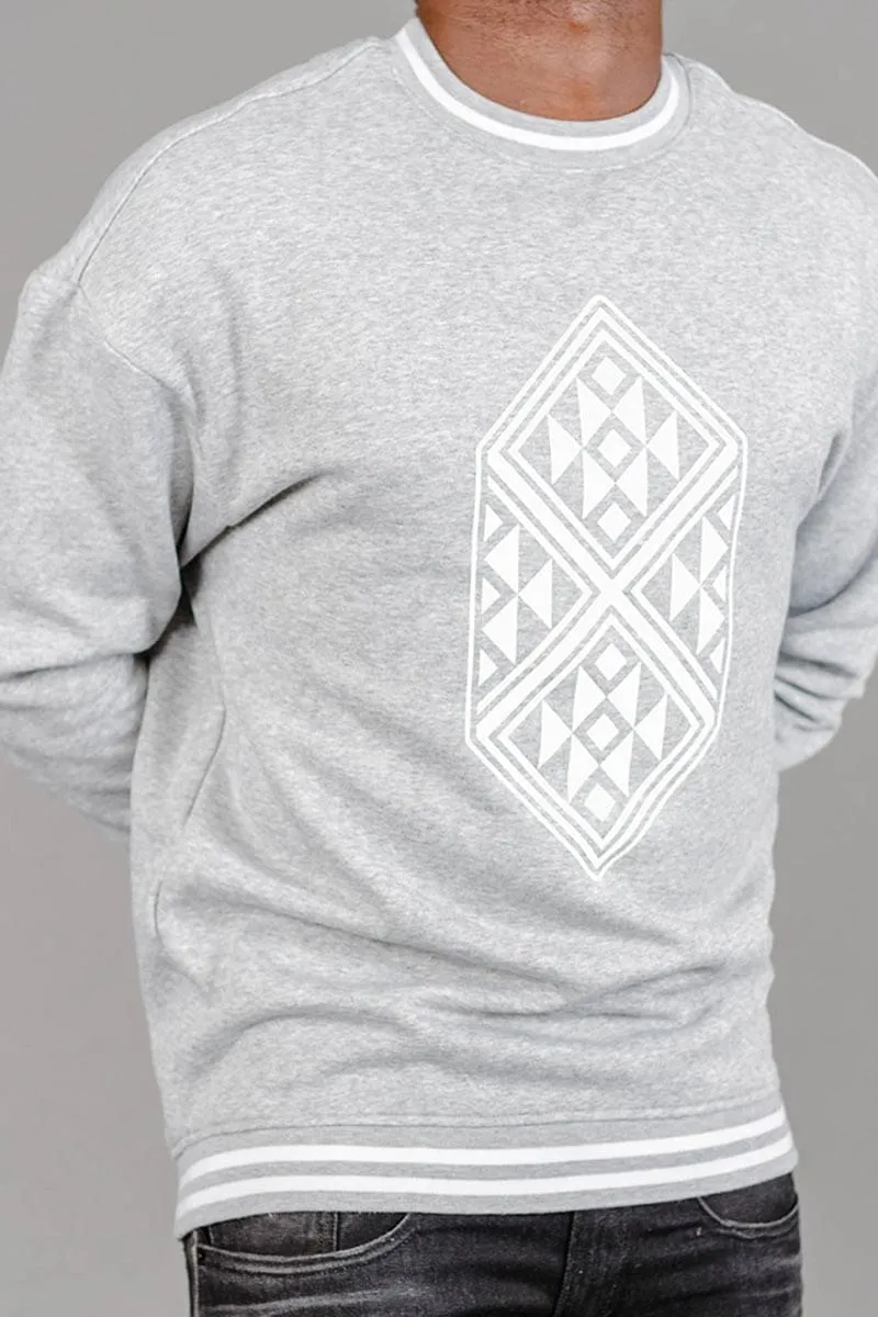 Accra College Sweat in Grey