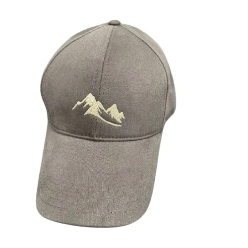 Adjustable Performance Unisex Mountain Logo Hat - Cap