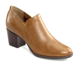 Aetrex Delaney Bootie (Women) - Cognac Leather