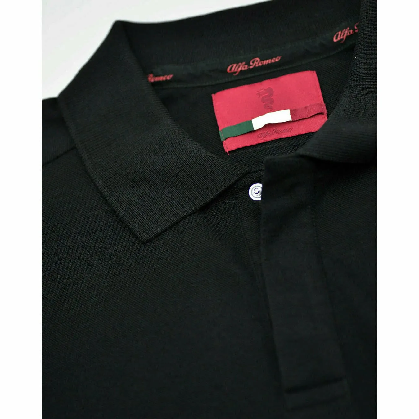 Alfa Romeo Racing Men's Script Polo Shirt