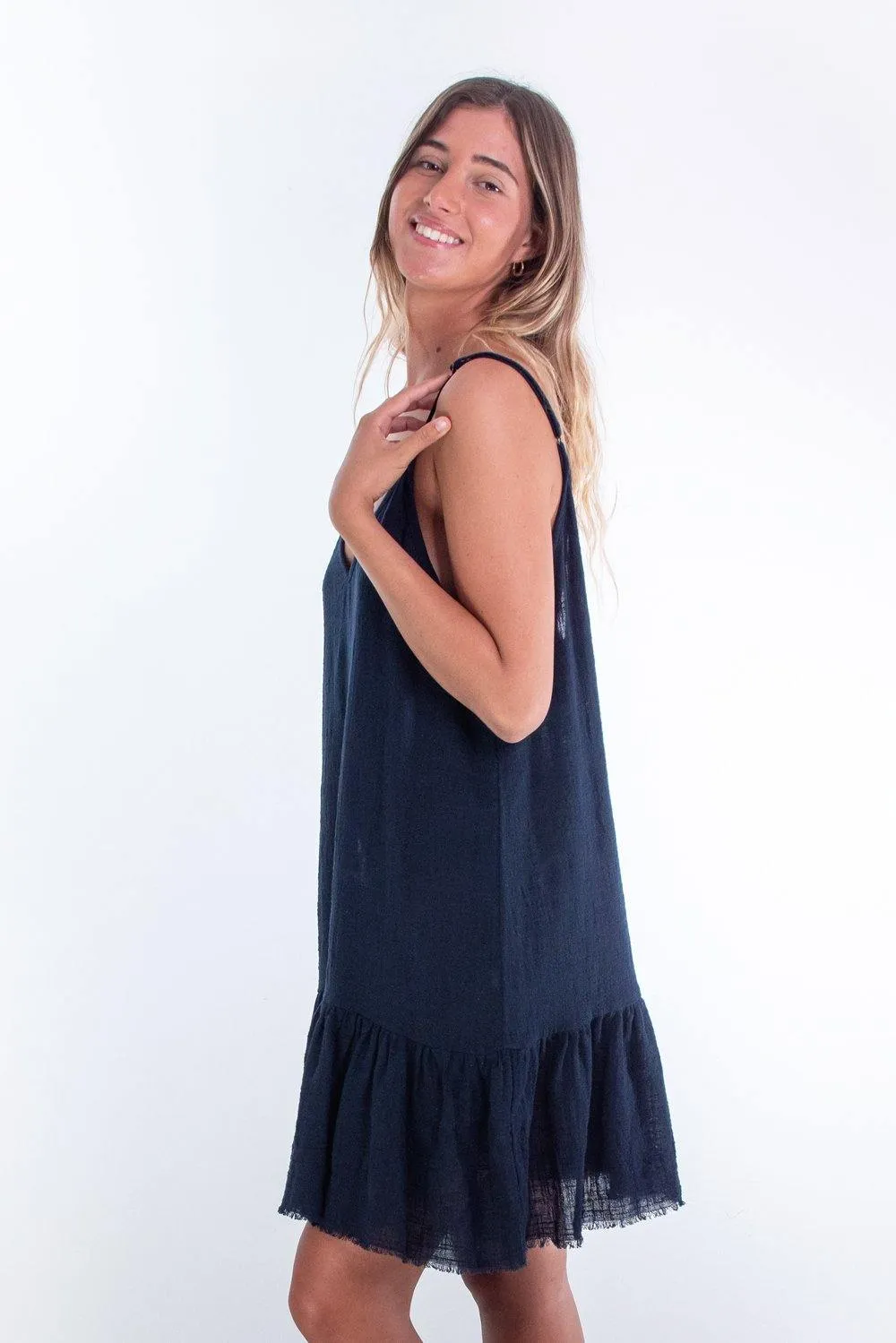 Amy Dress | Navy