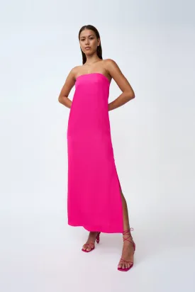 Anisa Strapless Dress | Final Sale - Pink