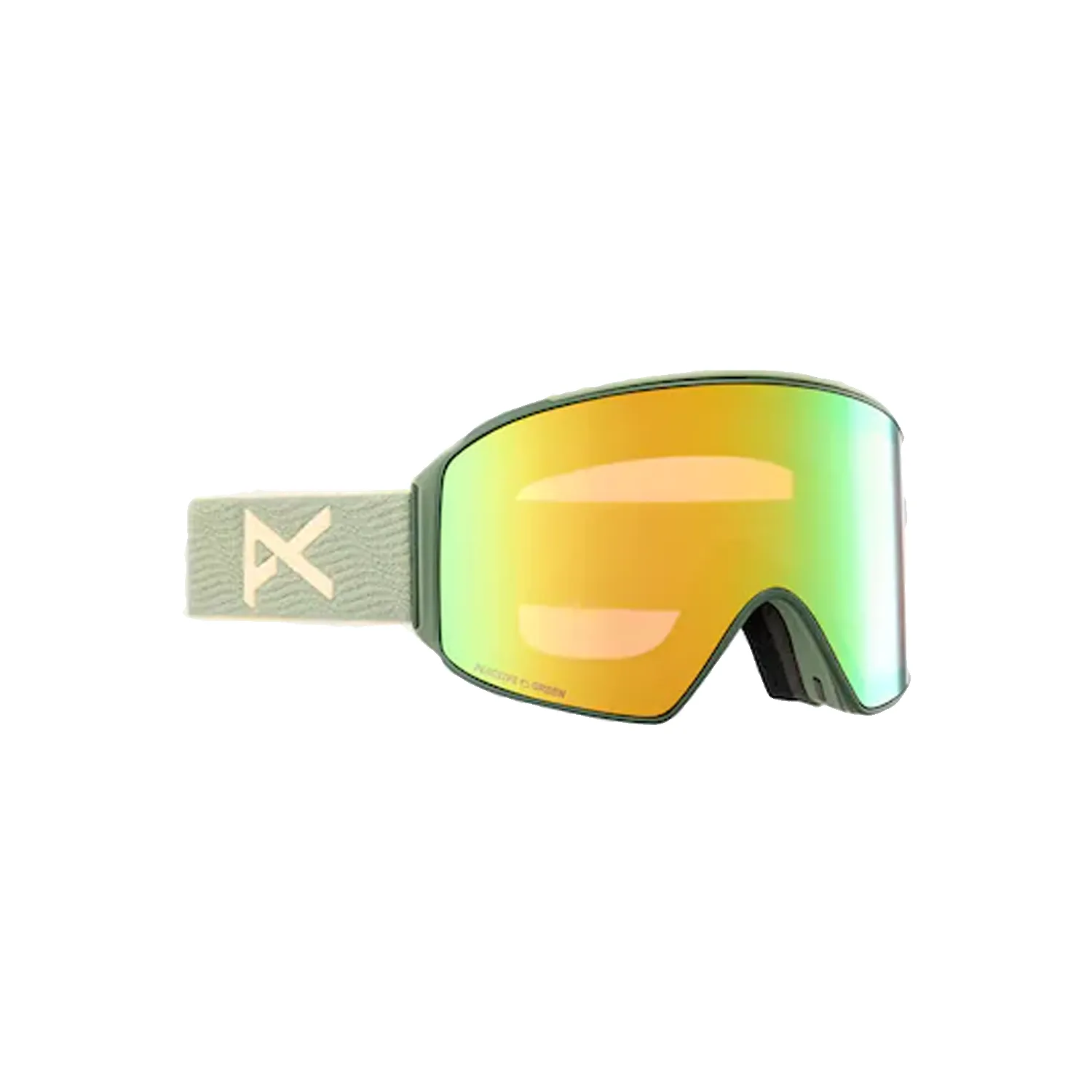 Anon M4 Cylindrical MFI Goggles Hedge/Perceive Variable Green   Perceive Cloudy Pink