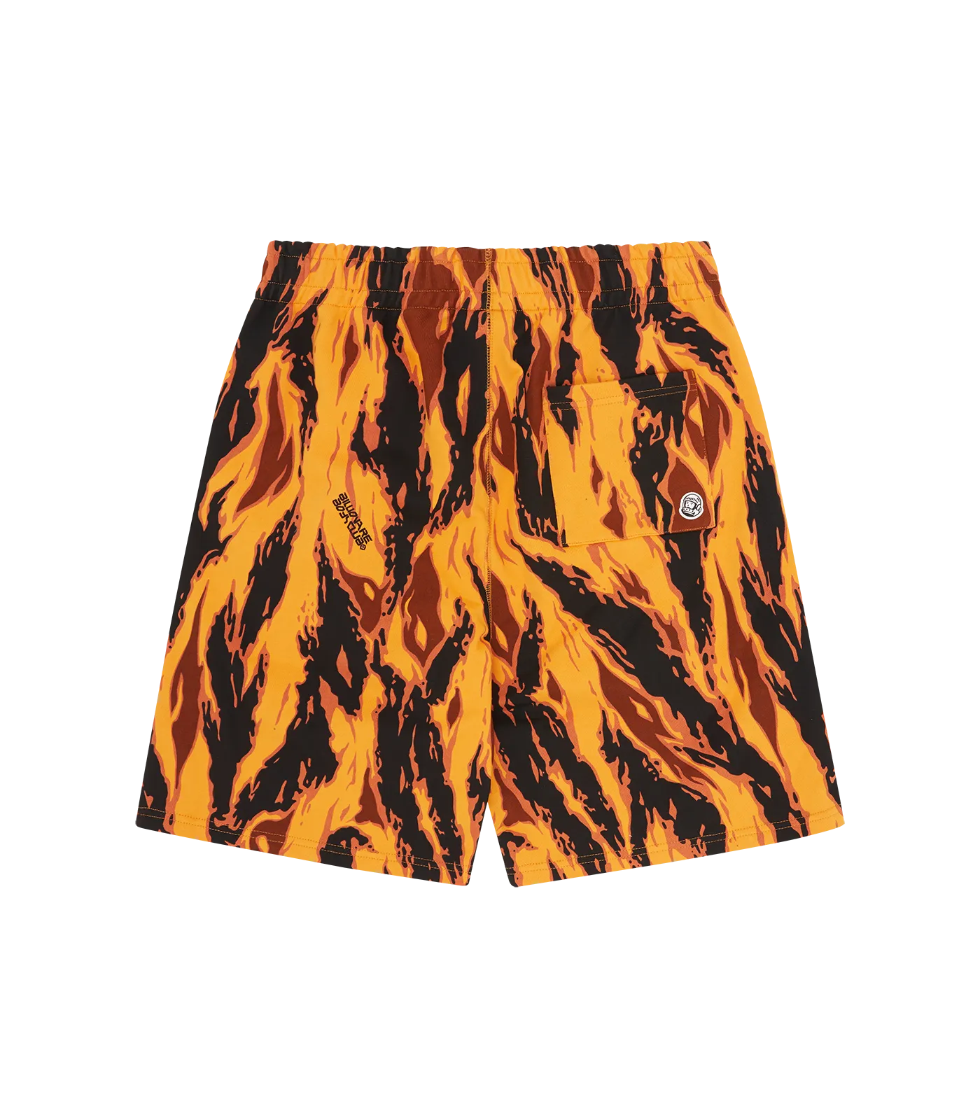 ARCH LOGO CAMO SWEATSHORTS - ORANGE