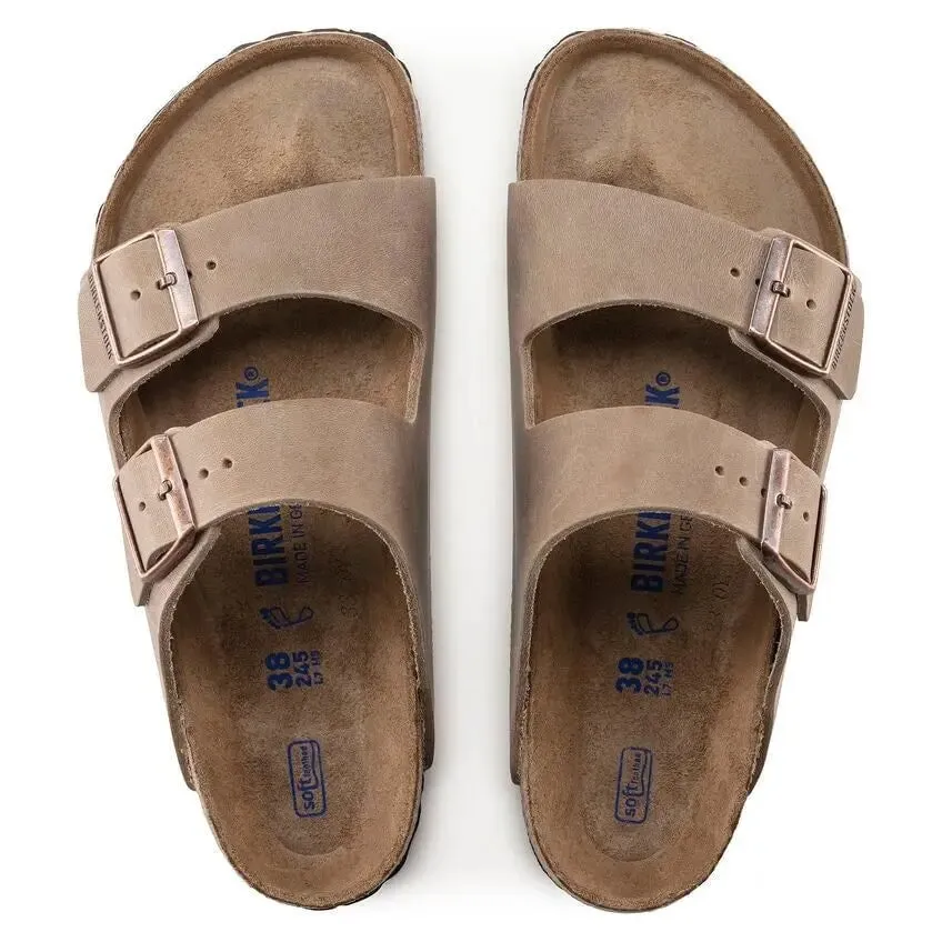 Arizona Soft Footbed Narrow - Tobacco Oiled Leather