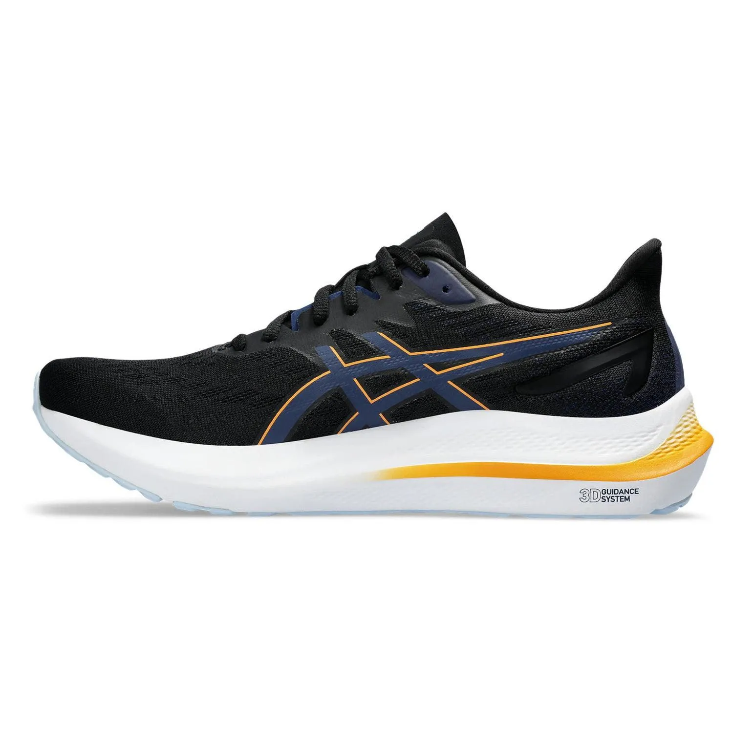 Asics GT-2000 12 Men's - BLACK/FELLOW YELLOW