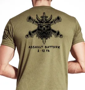 Assault Coyote Tan 2-12 FA - Black Design. This is NOT Approved for PT. ***Free Shipping for orders sent to base only***