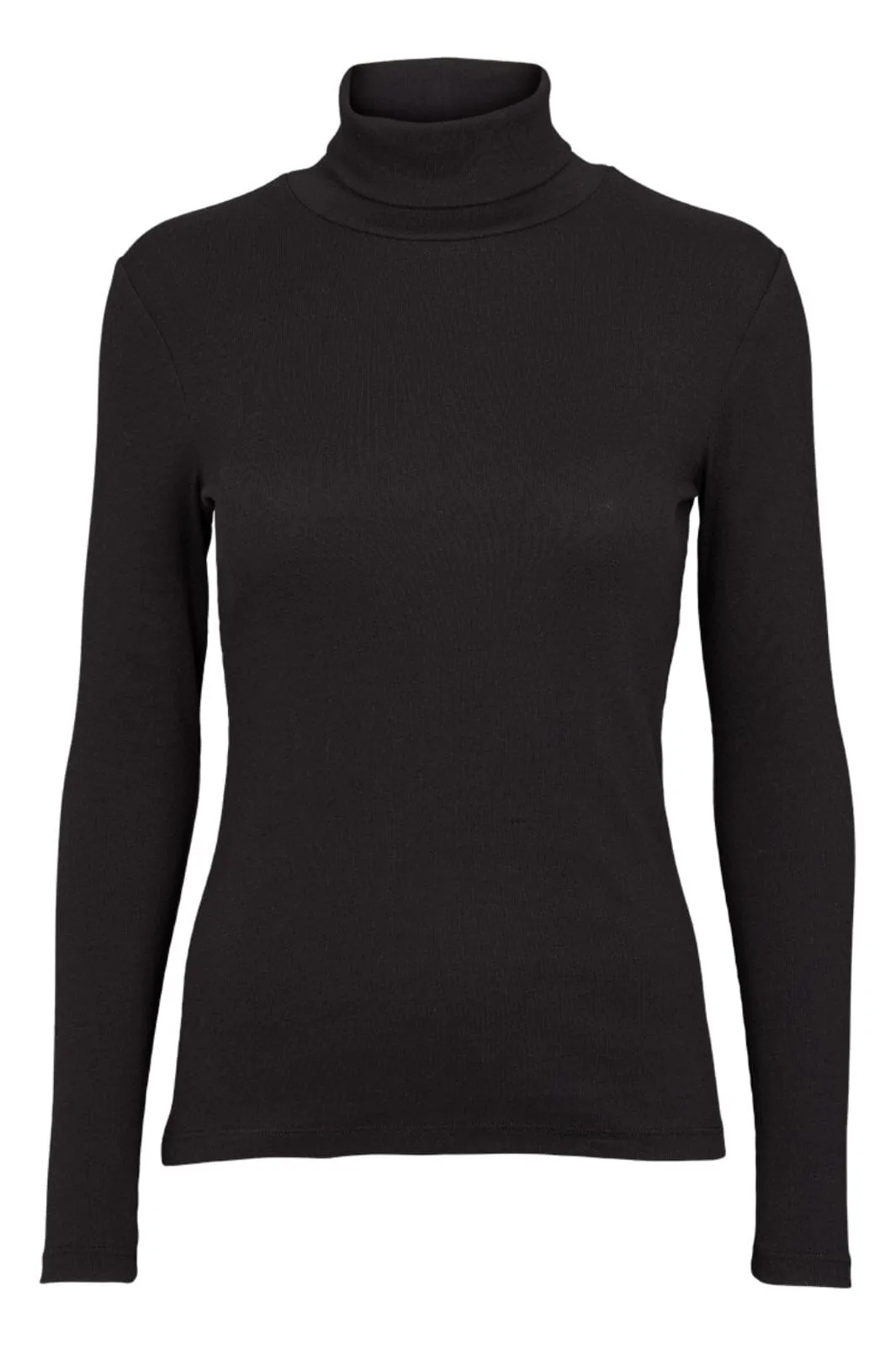 Basic Apparel - Ludmilla High-Neck - 001 Black