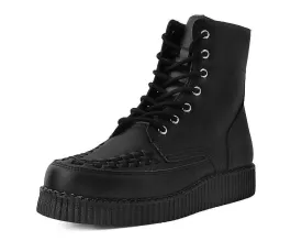 Black TUKskin™ 7-Eye Viva Low Boot