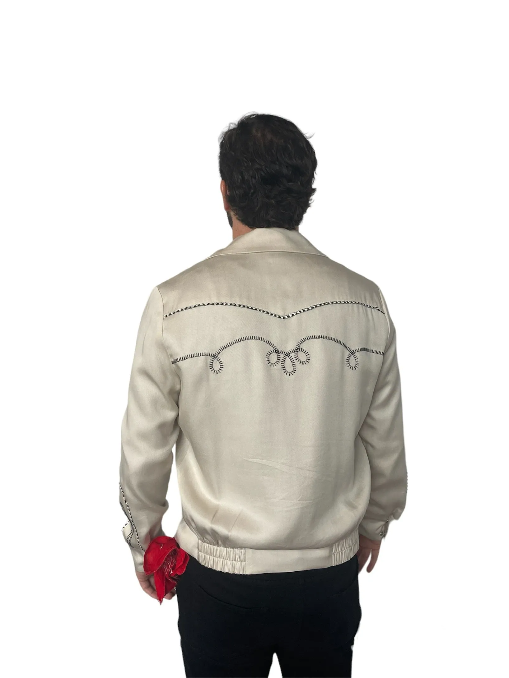 Bolero Men's Jacket Off-White