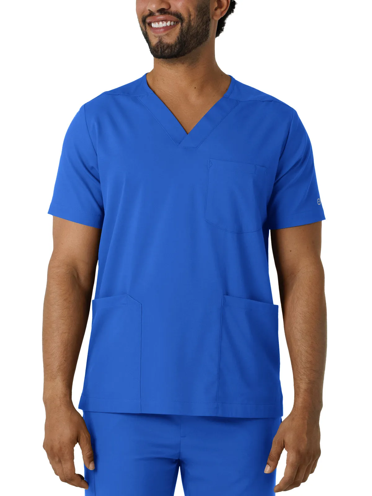 Boundless - Men's Multi Pocket V-Neck Scrub Top