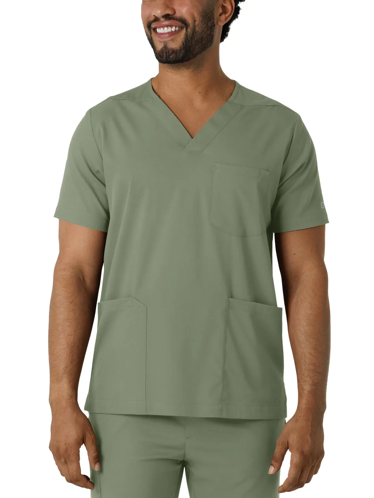 Boundless - Men's Multi Pocket V-Neck Scrub Top