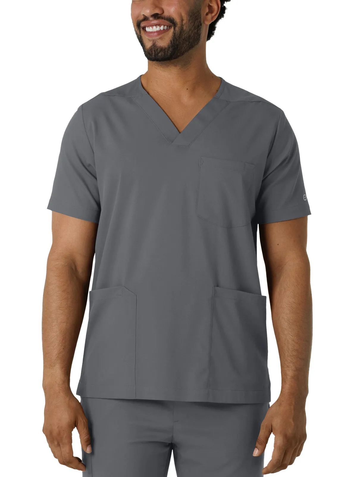 Boundless - Men's Multi Pocket V-Neck Scrub Top