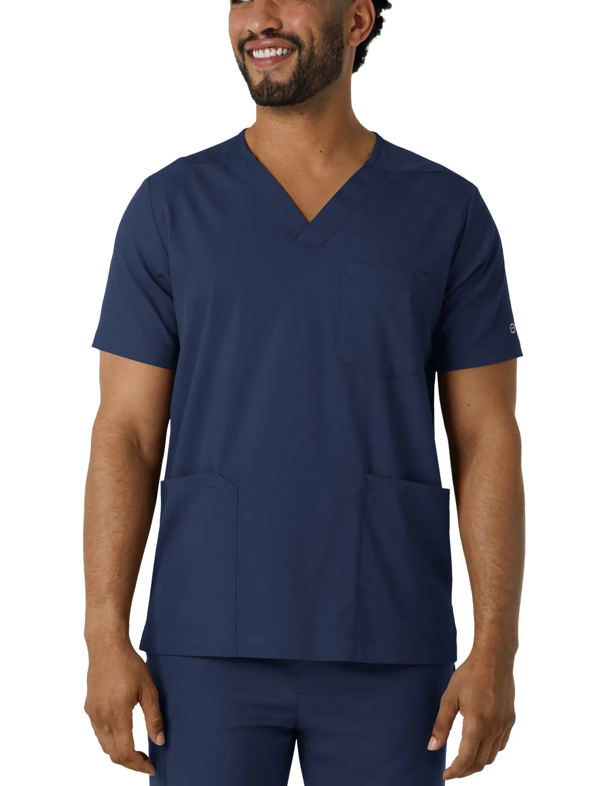 Boundless - Men's Multi Pocket V-Neck Scrub Top