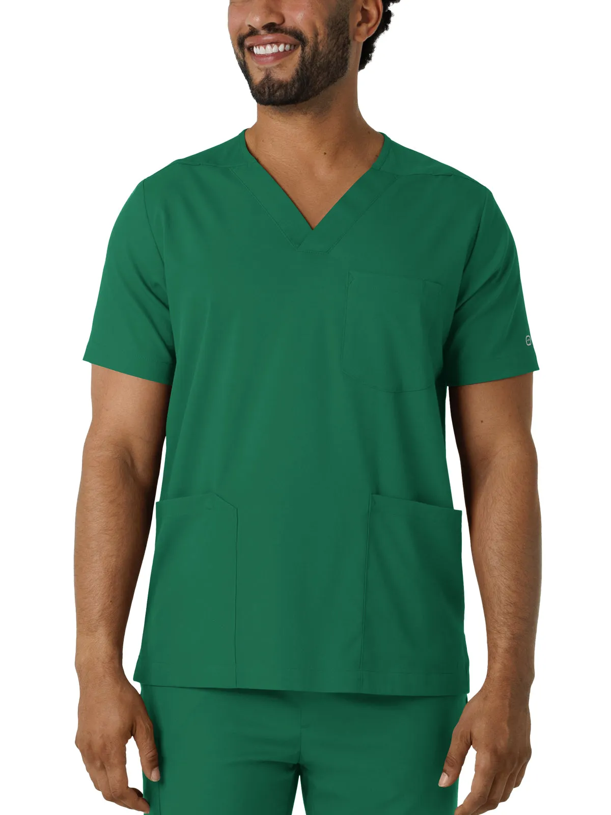 Boundless - Men's Multi Pocket V-Neck Scrub Top