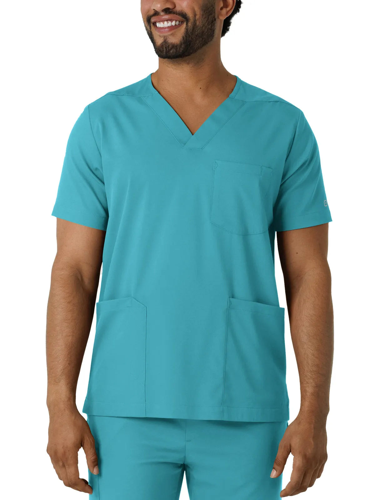 Boundless - Men's Multi Pocket V-Neck Scrub Top