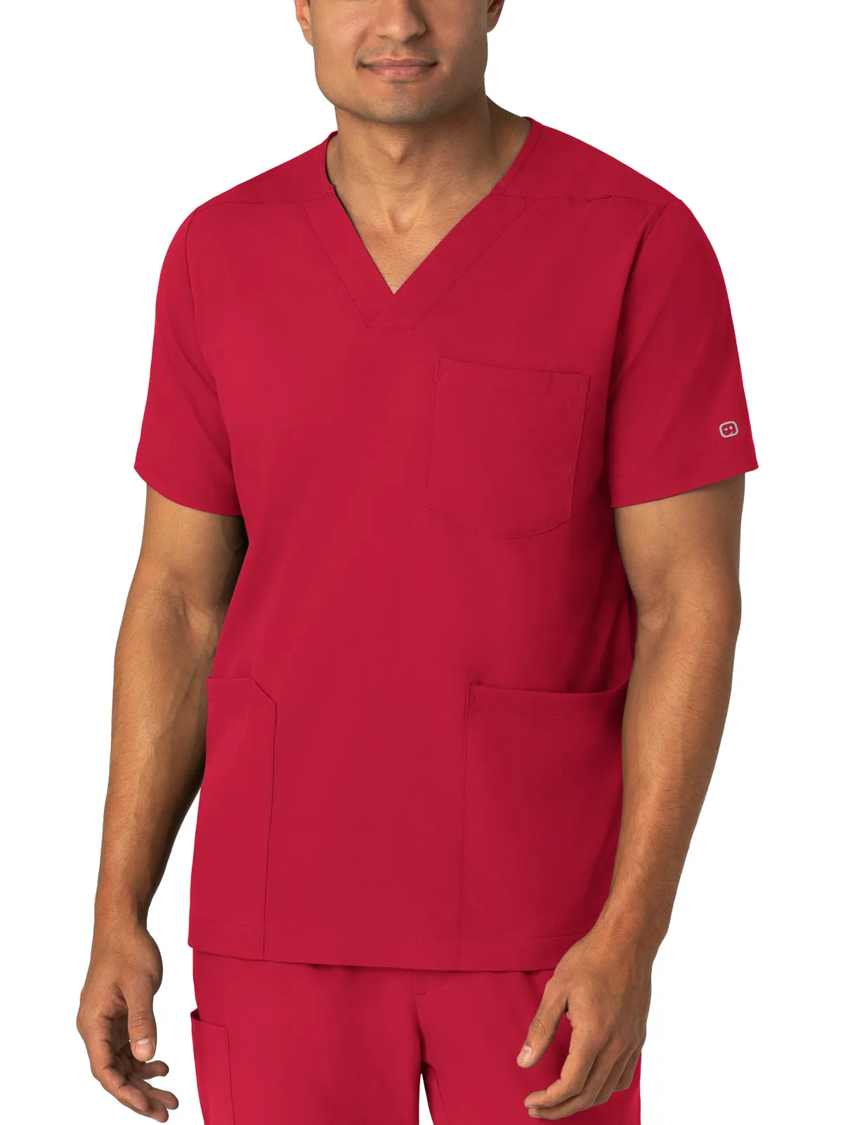 Boundless - Men's Multi Pocket V-Neck Scrub Top