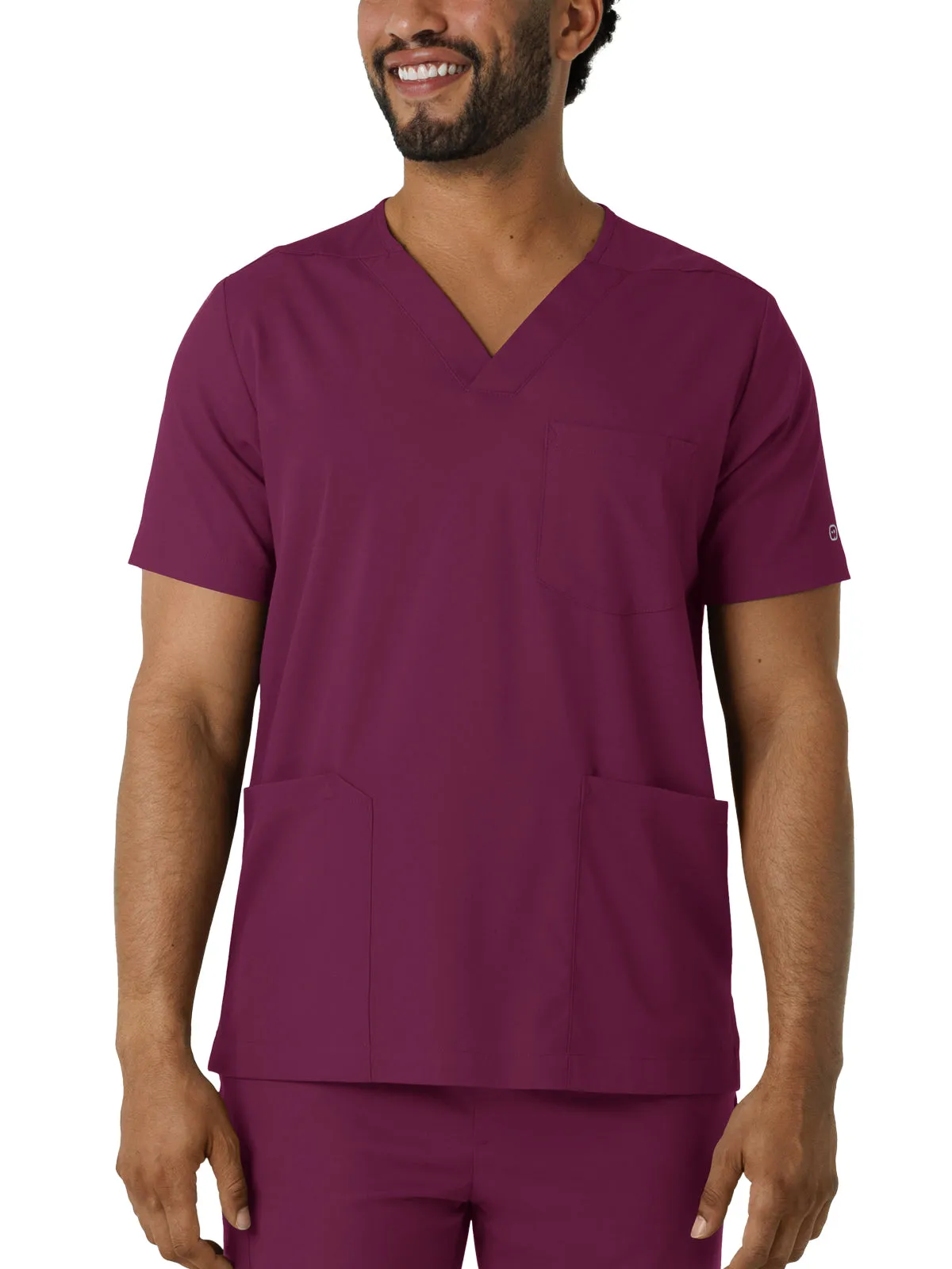 Boundless - Men's Multi Pocket V-Neck Scrub Top