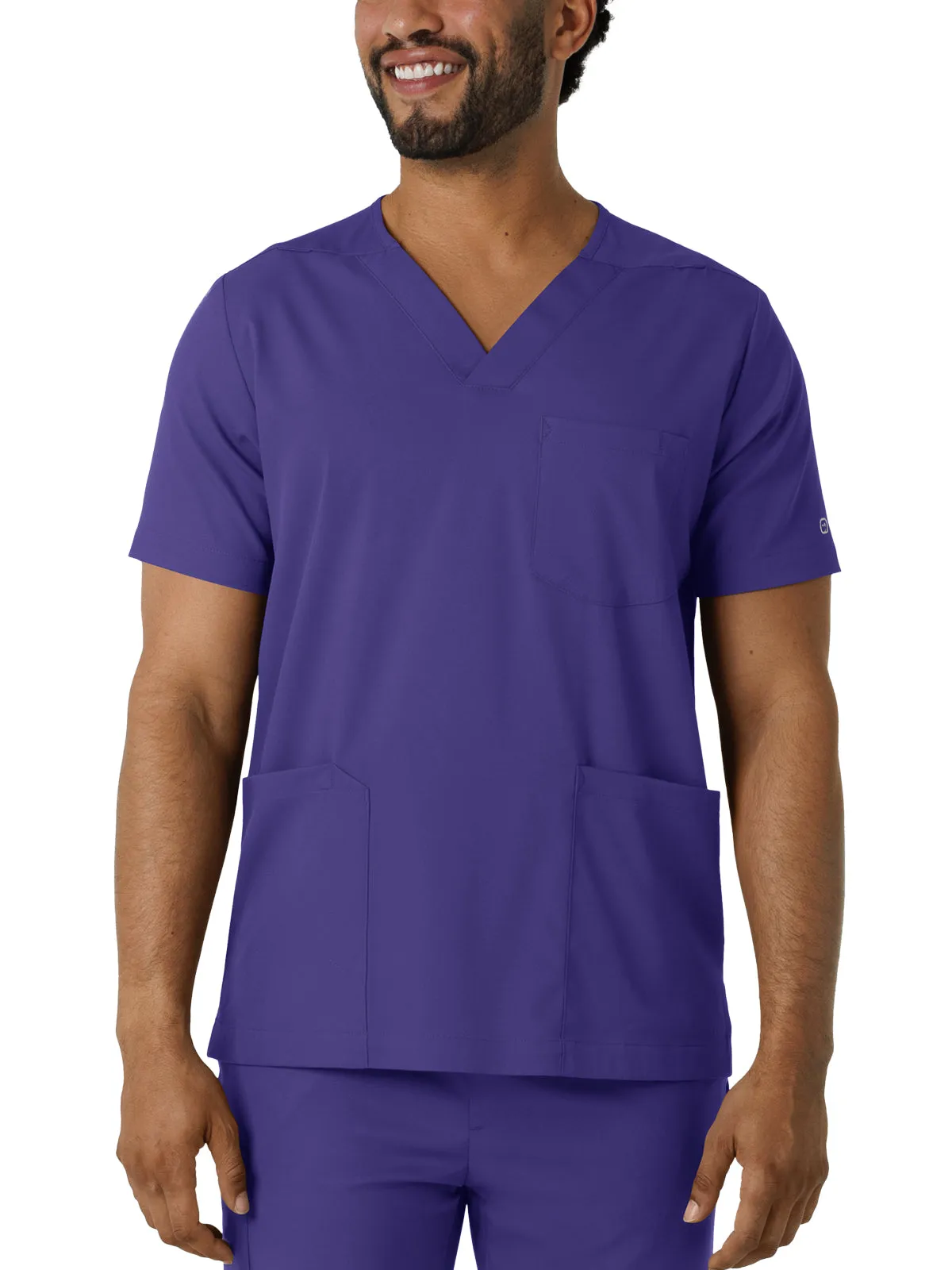 Boundless - Men's Multi Pocket V-Neck Scrub Top