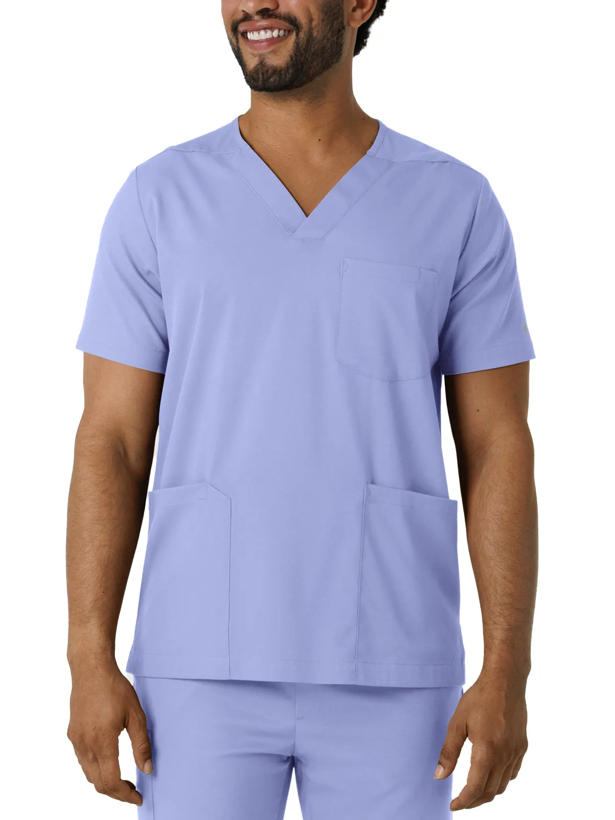 Boundless - Men's Multi Pocket V-Neck Scrub Top