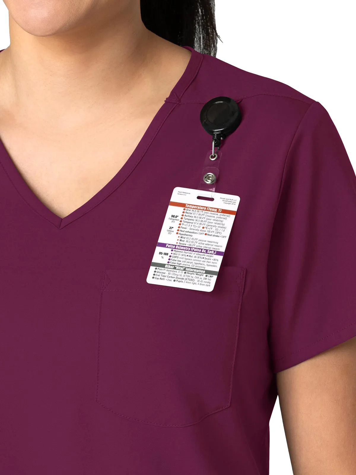 Boundless - Women's Tuck-In Scrub Top