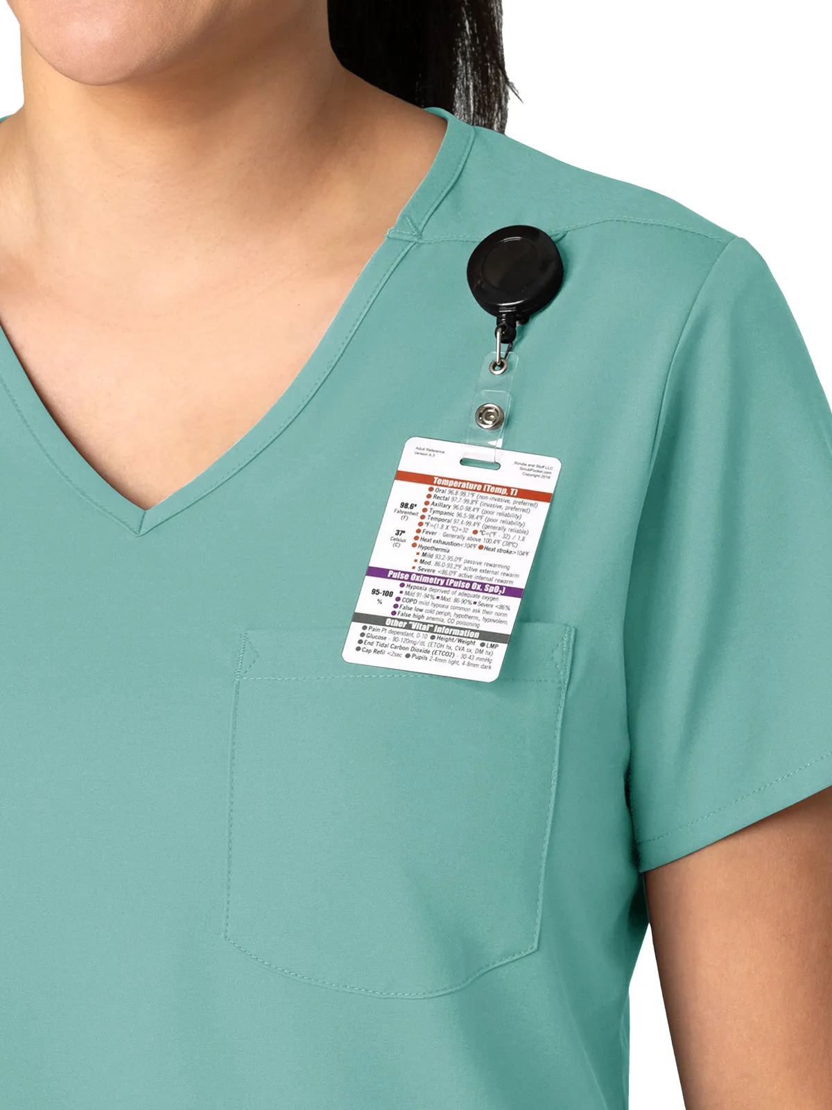 Boundless - Women's Tuck-In Scrub Top