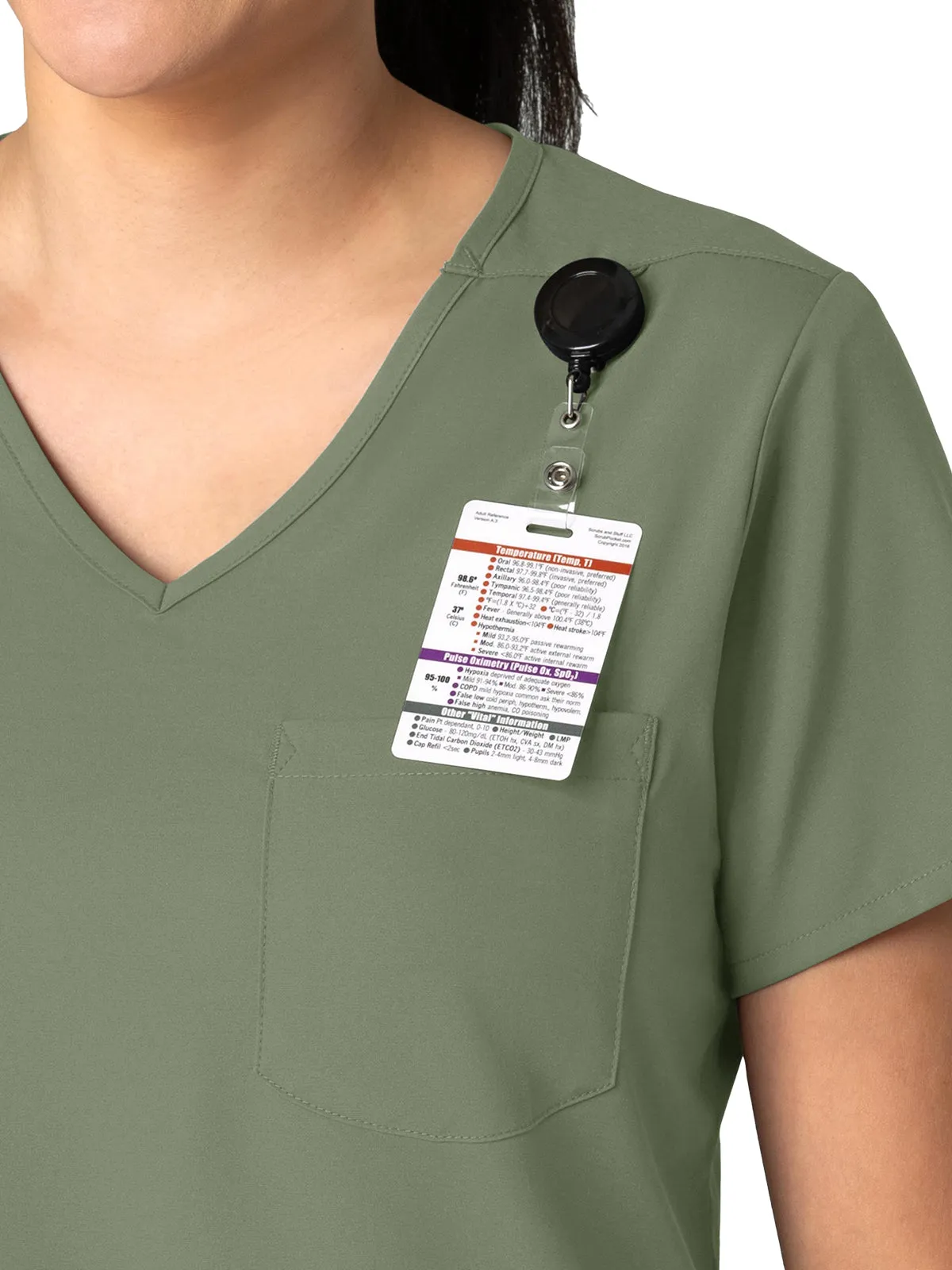 Boundless - Women's Tuck-In Scrub Top