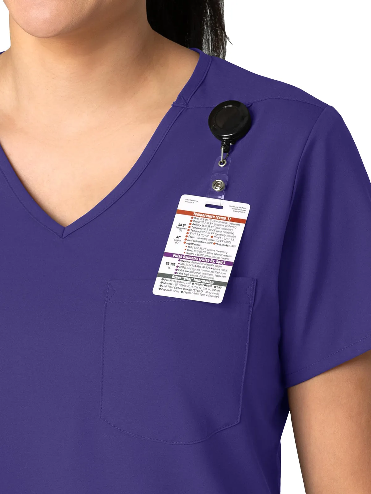 Boundless - Women's Tuck-In Scrub Top