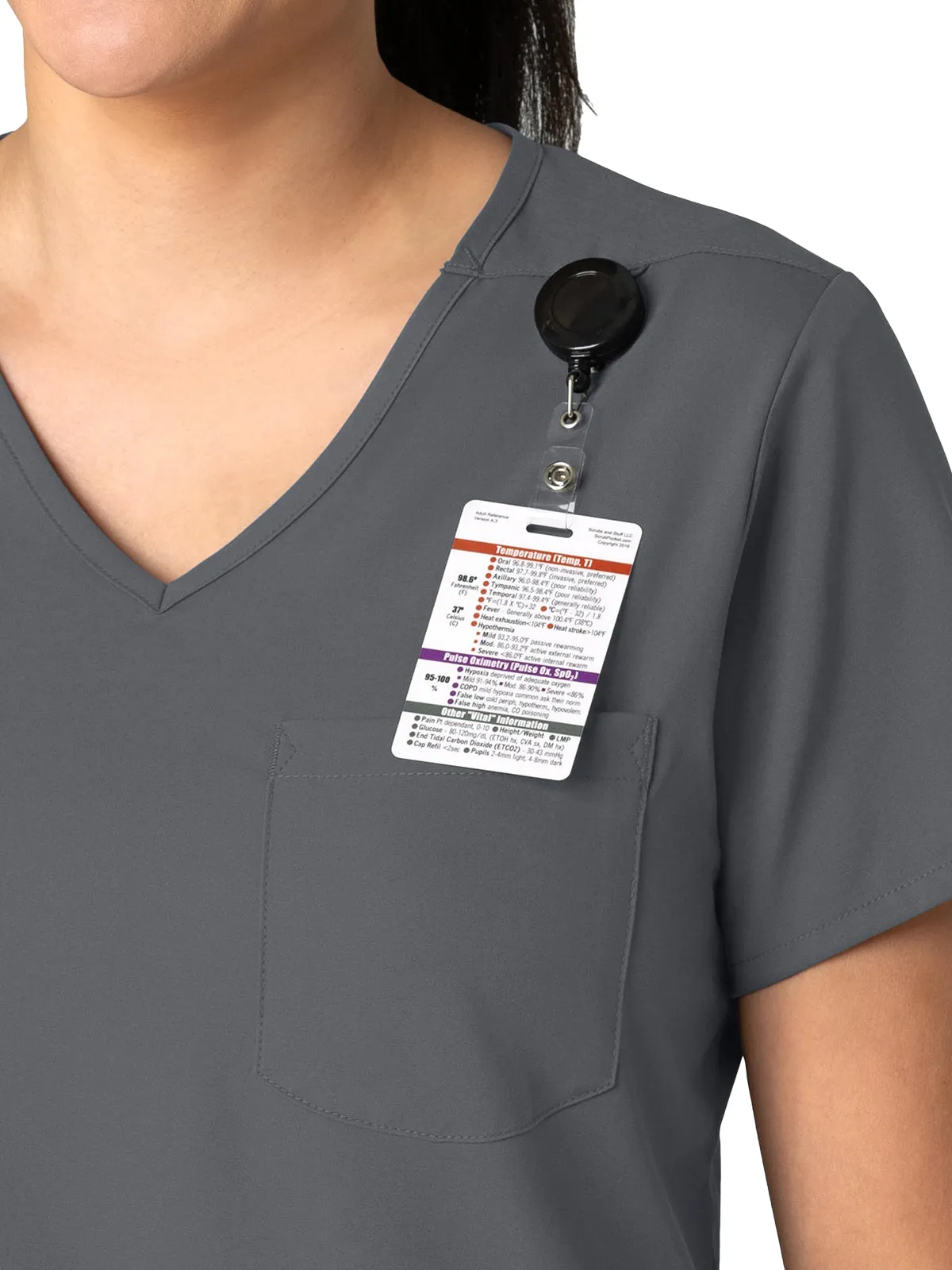 Boundless - Women's Tuck-In Scrub Top