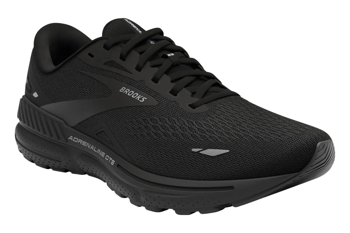 Brooks Adrenaline GTS 23 2E Black/Black/Ebony Mens