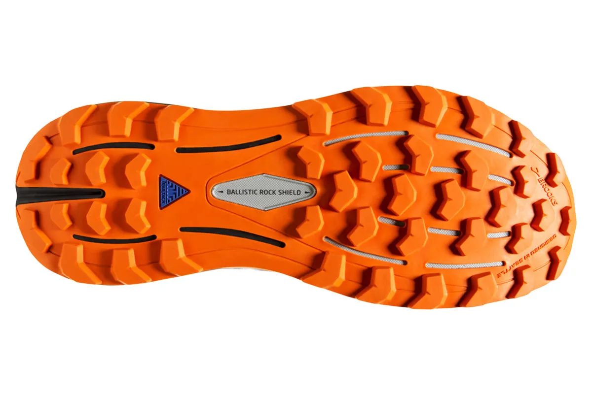 Brooks Cascadia 16 2E Grey/Orange Mens