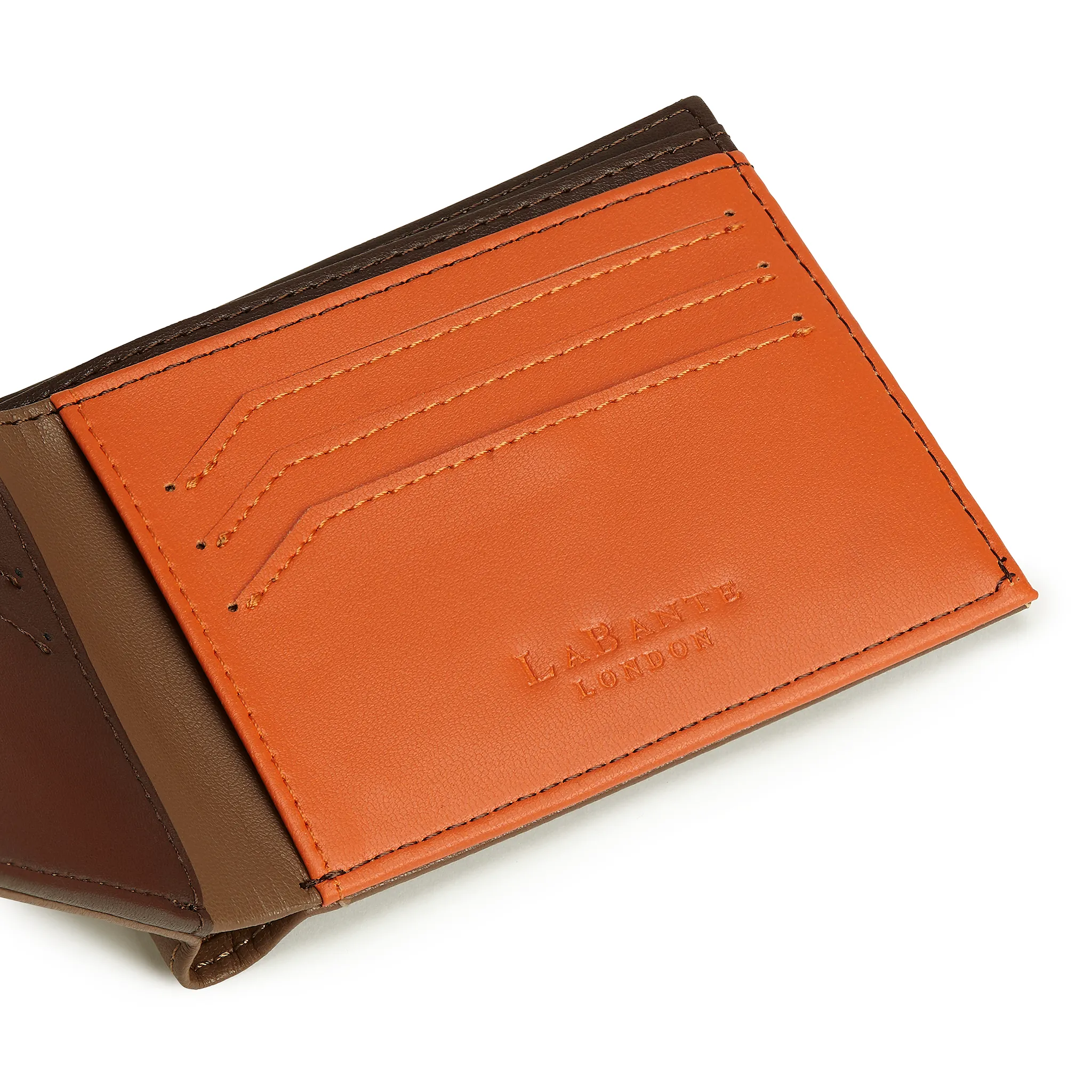 Brown - Brave Vegan Bifold Wallet