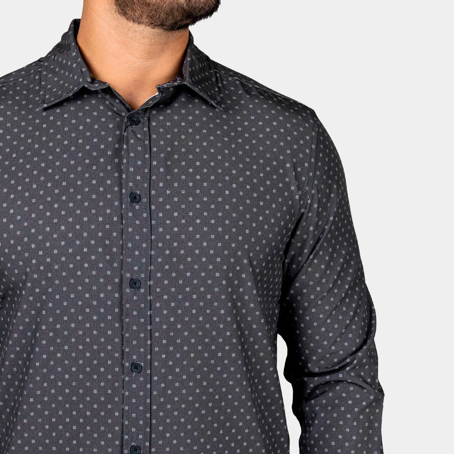 Camisa manga larga casual para Hombre