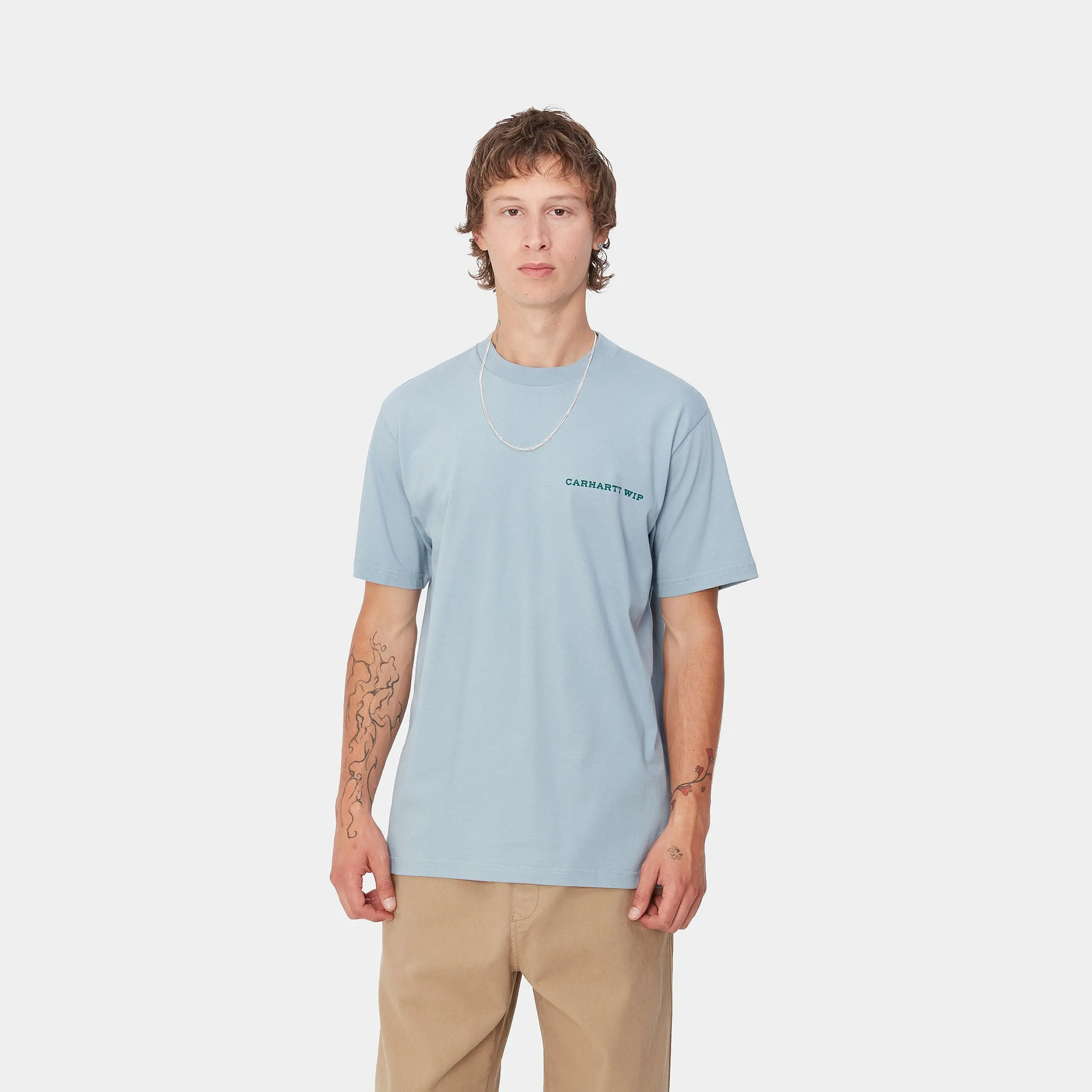 Carhartt S/S Home State T-shirt Dusty Ice