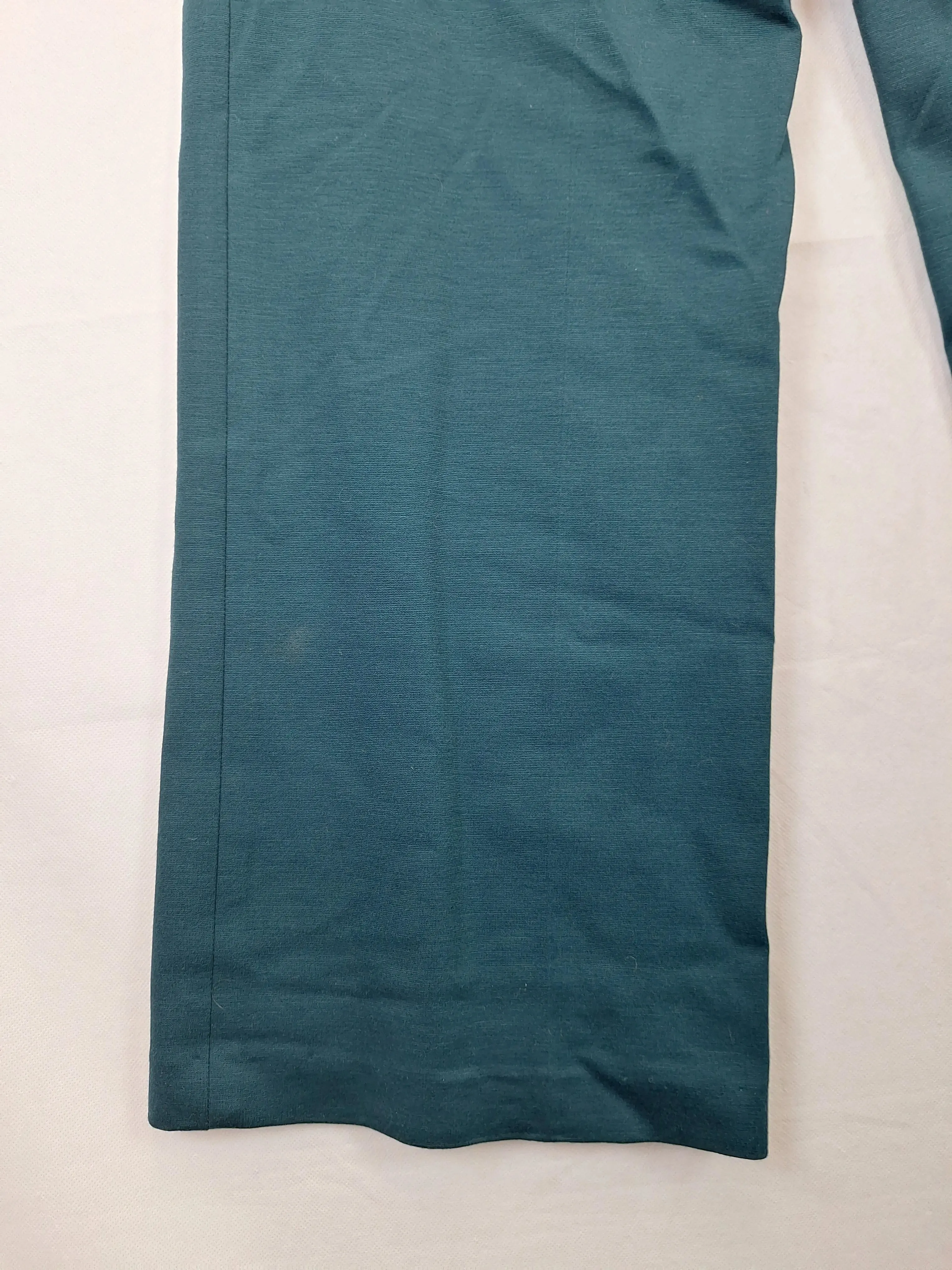 Carla Zampatti Classy Emerald Ponte Pants Size 14