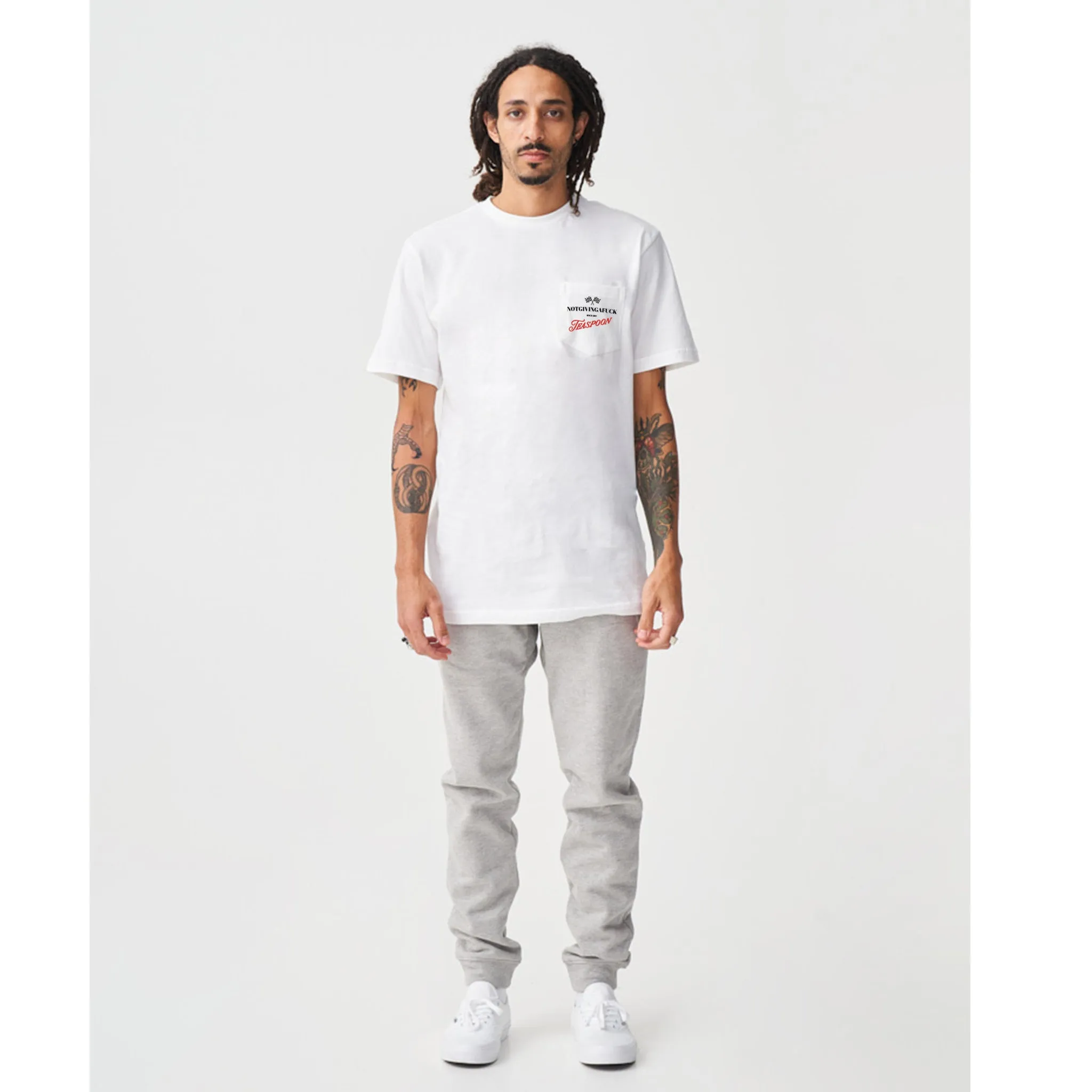 Choose your design [ unisex pocket tee ] White