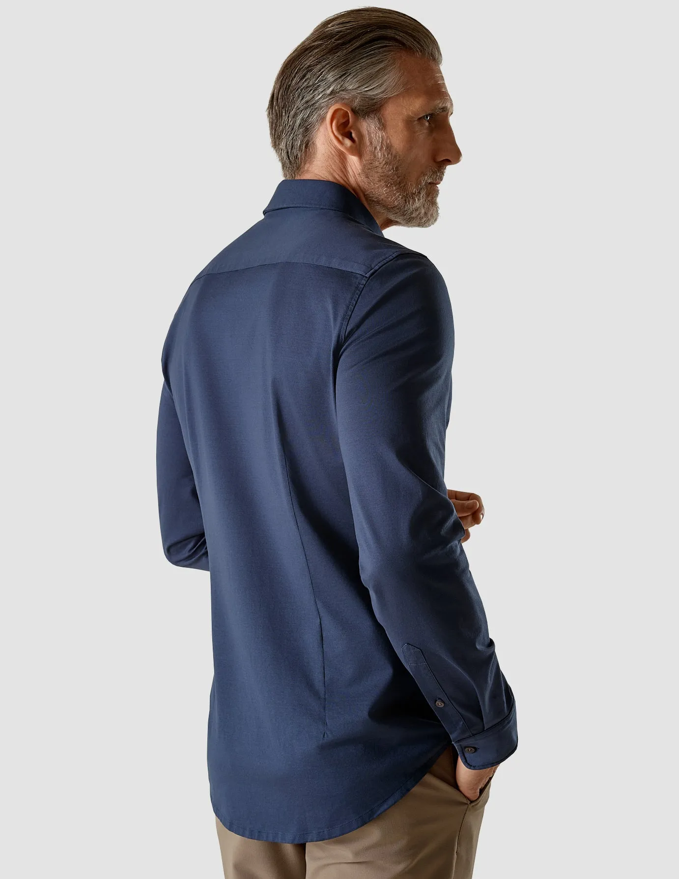 Classic Shirt Navy Slim