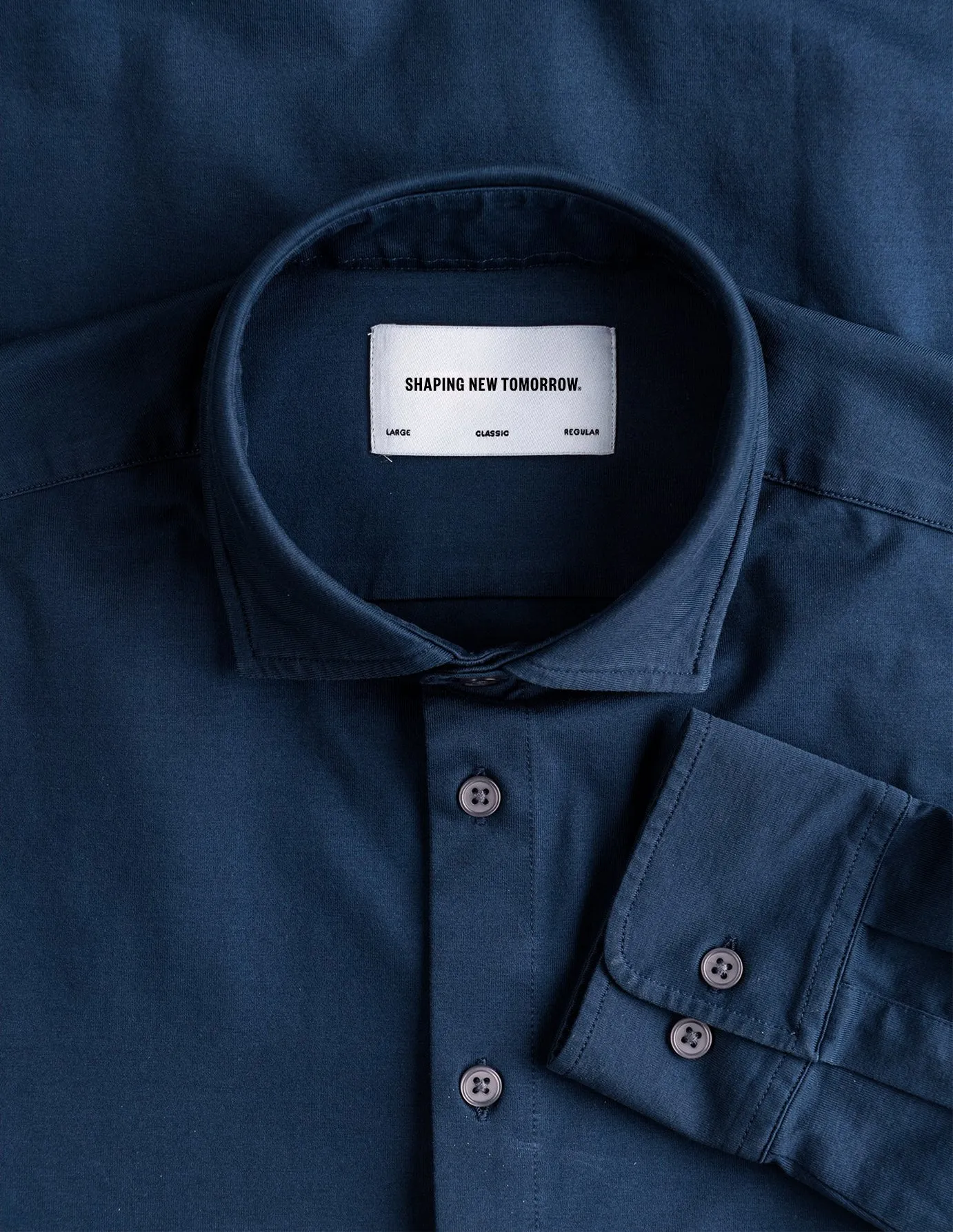 Classic Shirt Navy Slim