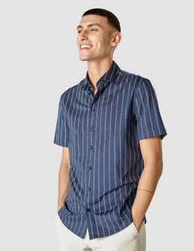 Classic Short Sleeve Shirt Deep Ocean