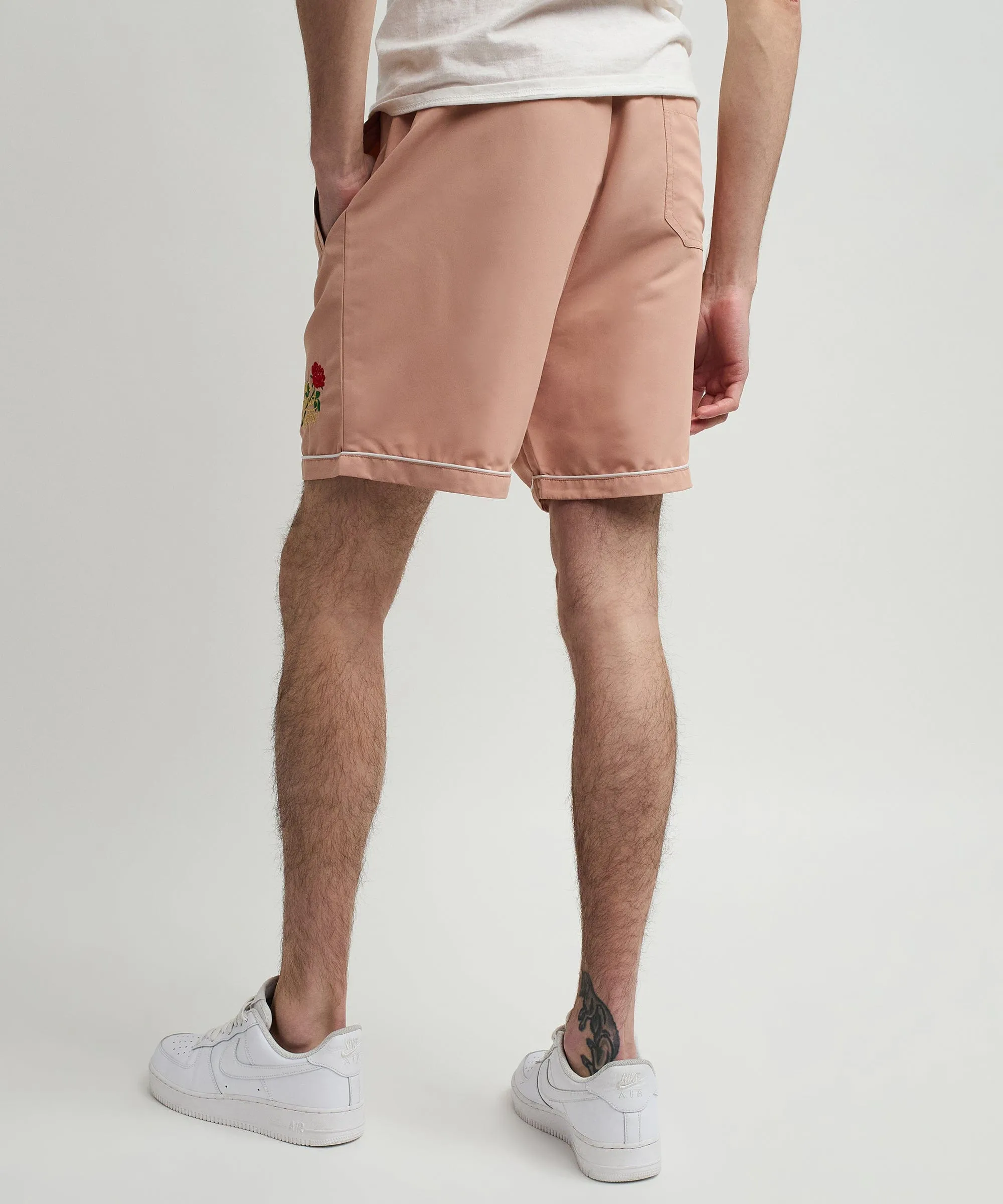 Clubmaster Embroidered Shorts - Sand