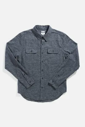 Cole Slim Shirt / Navy Melange